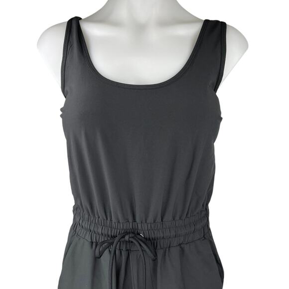 Abercrombie & Fitch Traveler Sleeveless Scoop Neck Drawstring Romper Jumpsuit XS - Picture 6 of 10